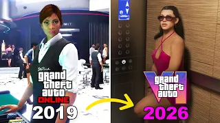 LUCIA ÉTAIT-ELLE DÉJÀ DANS GTA 5 AVANT GTA 6 ?! COMME VALENTINA ?! (SECRET GTA 6)