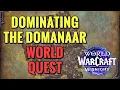 Dominating The Domanaar World Quest WoW Midnight