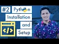 Python Installation and Setup in Hindi Python Basics-I Hello World Program