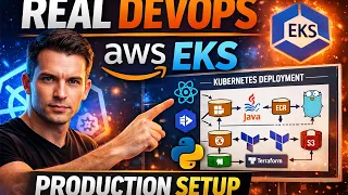 AWS EKS Full DevOps Project React Java Go Python Production Ready