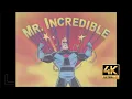The Adventures of Mr Incredible with character commentary cartoon The Incredibles 4K
