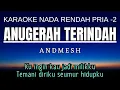 Download Lagu Andmesh - Anugerah Terindah (Karaoke Lower Key Nada Rendah Pria -2 Bb)