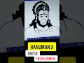 Hanuman ji drawing in turtle python