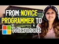 How I Got A Job At Microsoft SDE At Microsoft On Campus Placement Coding Ninjas