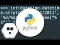 Convert string date to timestamp in Python