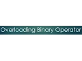 31 Overloading Binary Operator
