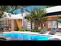 THE PERFECT ONE-STORY HOUSE FOR RETIREMENT 2 Suites Pool Study House Tour