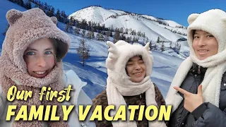 带丈夫的姐妹们首次离开家乡旅行