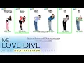 Download Lagu IVE - LOVE DIVE | Wonyoung, Leeseo, Gaeul, Yujin, Rei, Liz | Dance Appreciation Corner