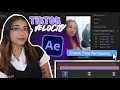 TikTok Style Velocity for VIRAL EDITS on Adobe After Effects 2024 Tutorial NO PLUGINS