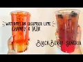 How to make Herbalife Loaded Tea Watermelon Cucumber lime w Chamoy Tajin BlackBerry Sangria