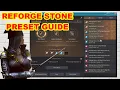 BDO Reforge Stone Preset Guide
