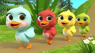 Quack Quack! Ducks Having Fun! + More Funny Nursery Rhymes