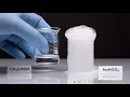 Vinegar reacts with baking soda