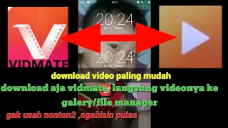 cara download video youtube dengan vidmate