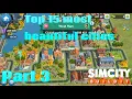 Top 15 most beautiful cities in SimCity Buildit Part 3 Read description