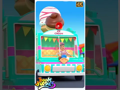 Roda pada truk es krim lagu untuk anak #shortsvideo #Sajakanak #LaguUntukAnak #forkids #icecream