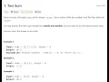 TWO SUM Leetcode Problem