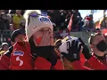 HORROR Crash of Cornelia Hutter AUT Ski Weltcup Crans Montana SUI