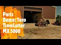 Parts Demo Toro TimeCutter MX 5000