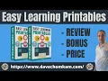 Easy Learning Printables Review Exclusive Bonuses