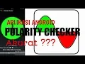 Download Lagu Cara penggunaan Aplikasi POLARITY Checker di Android