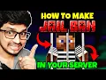 How To Make Jail in Minecraft WORLD S Safest Prison in Minecraft Make Prison in Java PE