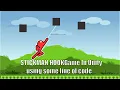 How to Make a Game Like Stickman Hook in Unity3D Tutorial with Some line of code