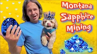 How To Find Sapphire S At The Montana Blue Jewel Mine  How To Find Sapphire S At The Montana Blue Jewel Mine