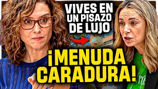 AYUSO ACABA CON LA CARRERA DE LA PESADA DEL ÁTICO FILTRANDO QUE VIVE EN ESTE PISO PÚBLICO DE LUJO.