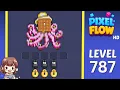 Pixel Flow Level 787 Solution Walkthrough