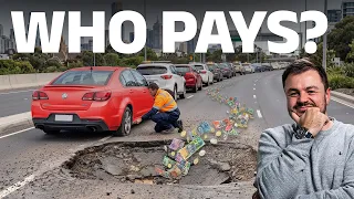 How do potholes form & who is responsible?