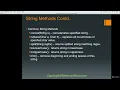 JAVA Tutorials - 32 Java String Class Methods