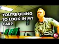 Paedophile cop in the interrogation chair