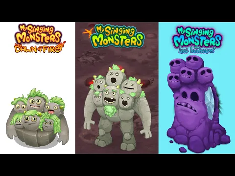Download MP3 Dawn Of Fire Vs My Singing Monsters Vs The Lost Landscapes | Redesign Comparisons | Quarrister
