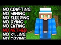 I Beat Minecraft with ZERO Advancements