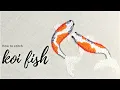 Fish Embroidery Koi Fish Hand Embroidery Embroidery Design Tutorial 24