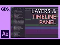 Layers The Timeline Panel In Adobe After Effects Adobe After Effects for Beginners