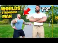 Lagu Worlds Strongest Man VS Worlds Tallest Bodybuilder | 7ft 2inch GIANT! Ft. Olivier Richters