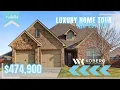 474 900 LITTLE ELM TEXAS HOME TOUR 2349 Sunshine Drive Little Elm TX 75068 Frisco ISD