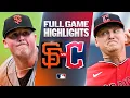 GIANTS vs GUARDIANS Full Game Highlights August 19 2026 MLB Season