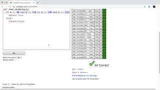 codingbat com problem solving with python 3 problems done 