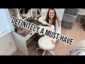 Homkdom Vanity Chair with Wheels - Review