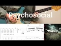 Download Lagu Slipknot - Psychosocial (guitar cover with tabs \u0026 chords)