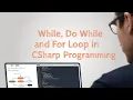 Csharp EXPERT Shares Top Looping Techniques While do While and For Loop in C Part 18