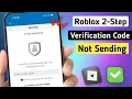 Roblox Password Reset Code Not Coming Fix Roblox Verification Code Problem New Update