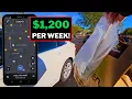 Making 1200 In One Week On Uber Eats