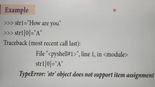 Modifying and Deleting Strings in Python with Examples - Part 3 A Jaya Mabel Rani AP