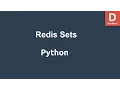 Python Get Redis Sets