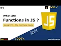 JS Functions Invoking Functions Define Recursive JavaScript Tutorial Kaliyona In Kannada